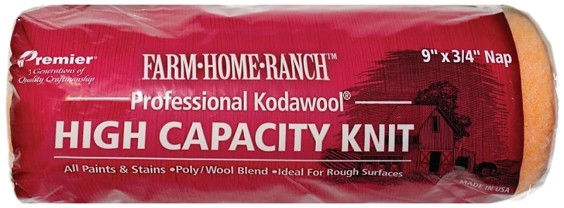 Farm/Ranch Pro Poly/Wool Paint Roller Cover, 9-In. x 3/4-In.