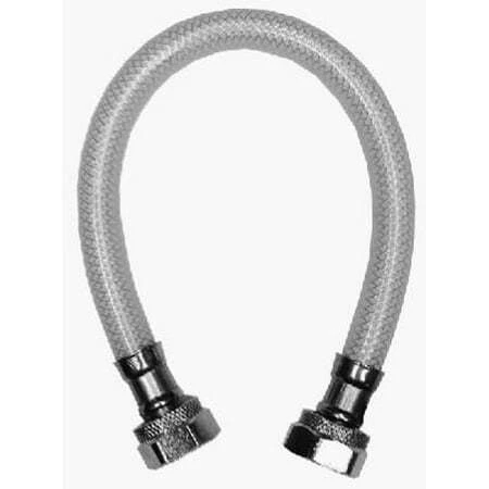 1/2 Inch Female Iron Pipe X 1/2 Inch X 16 Inch Faucet Connector