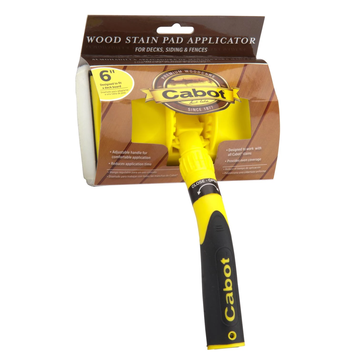 Cabot 6" Wood Stain Pad Applicator