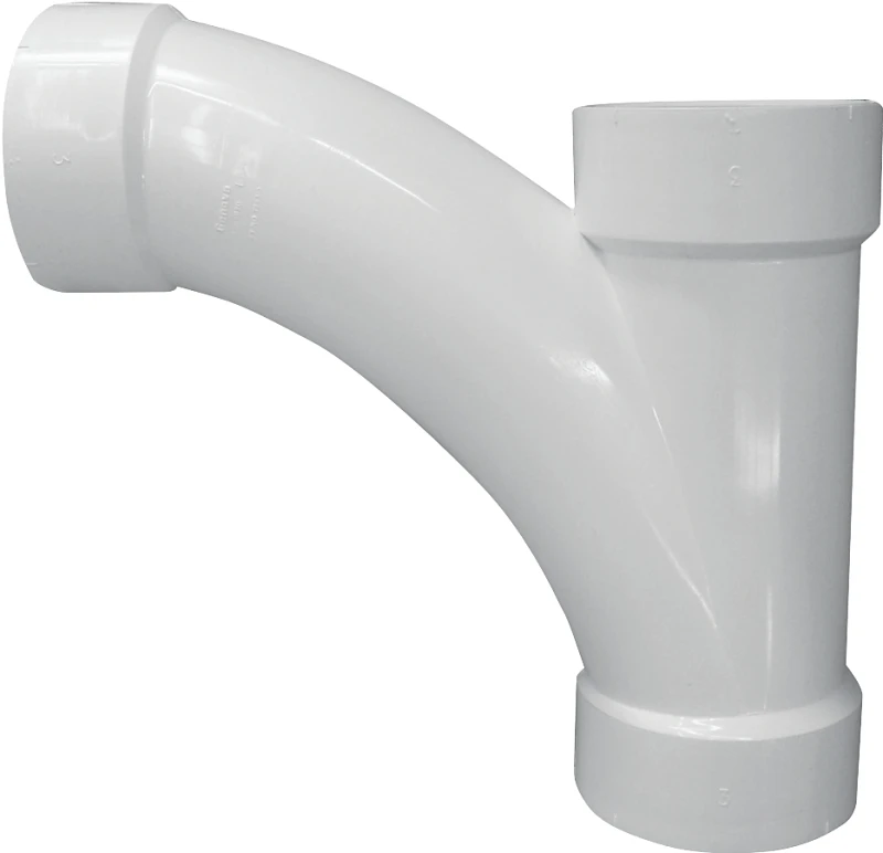 194303 3 Inch Pvc Dwv Combination Tee Wye Pipe - Schedule 40