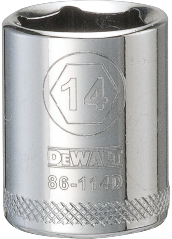 Metric Shallow Socket, 6-point, 1/4-inch Drive, 14mm