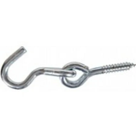 3-2/4" Zinc Hammock Hook - Model 322334 By Hillman