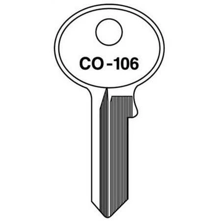 Hudson Key Blank Co106 84890 - 10 Count Pack Of 10