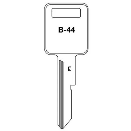 B44 GENERAL MOTORS KEY BLANK