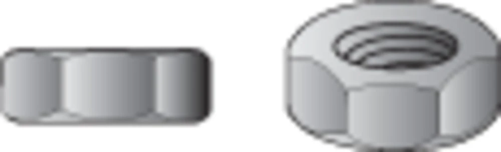 10 Lb 3/4-in-10 Zinc-plated Standard Hex Nuts For Coarse Thread Applications
