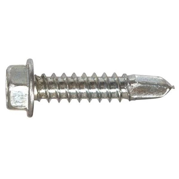 Part 41648 10X11/2 Hex Head Zinc Xlpk Self Dr Screw, by Hillman, Single Item, Gr
