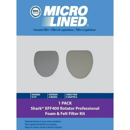 Shark Rotator Vacuum Cleaner Filter Kit - Foam & Felt Filters For Shark Nv400 Series