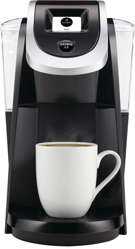 K250 Coffee Brewing System, 10 Brew Sizes, 40 Oz Capacity, Black