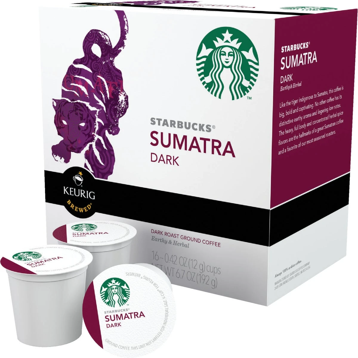 K-CUP SUMATRA COFFEE