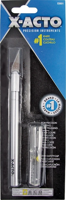 No. 1 Precision Hobby Knife With Carbon Steel Blade And Cap