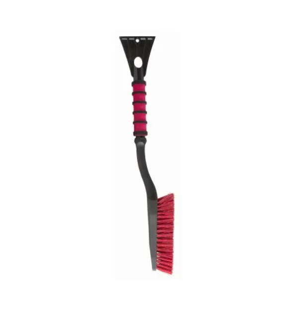 26-inch Snow Brush With Foam Comfort Grip And Scraper Blade