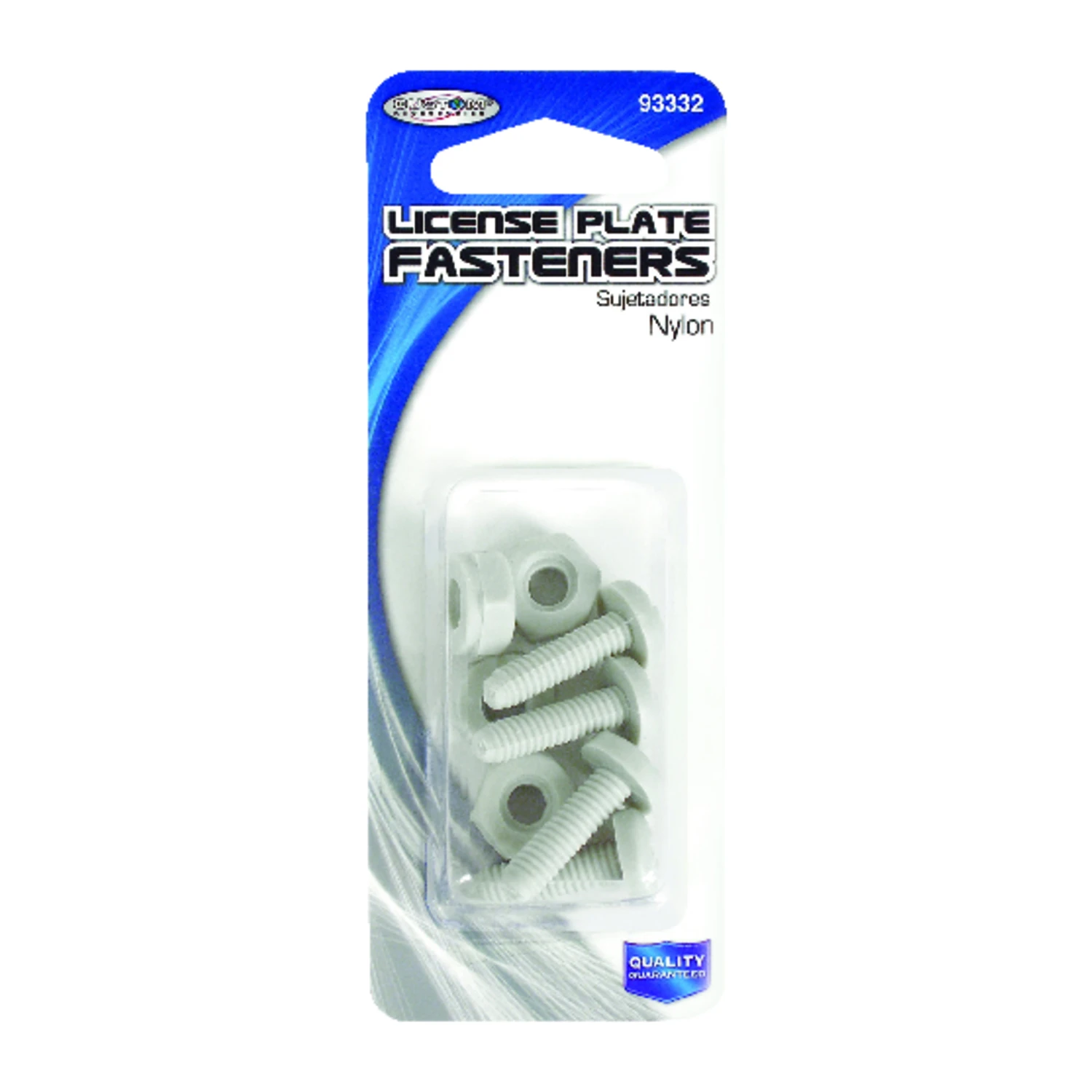 License Plate Fastener, Nylon, 4-Pk.