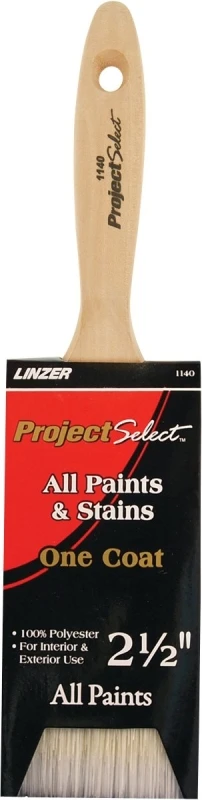 Project Select 2-1/2 In. Flat Paint Brush For All Paints & Stains
