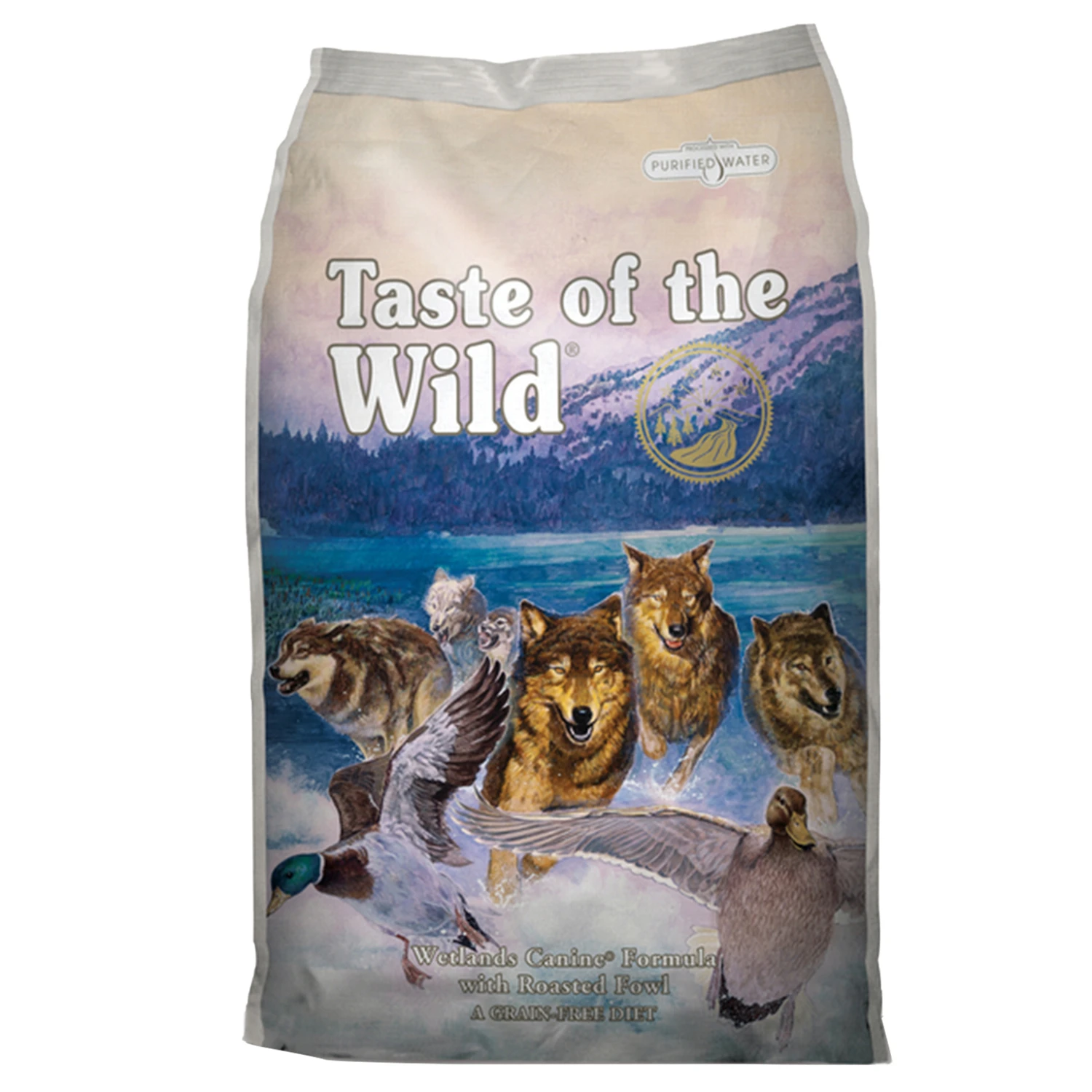 Wetlands Adult Roasted Fowl Dry Dog Food Grain Free 14 Lb