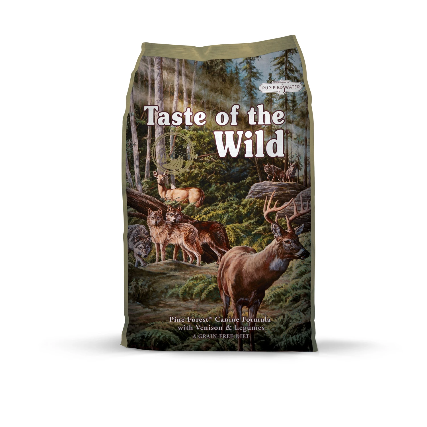 Pine Forest Adult Venison And Legumes Dry Dog Food Grain Free 14 Lb