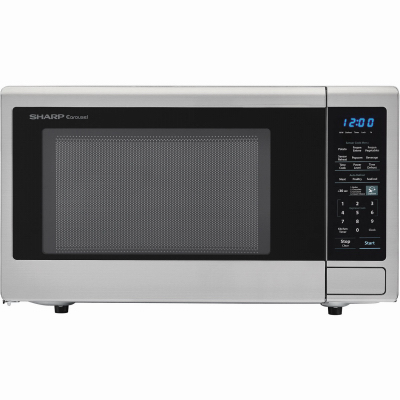 Carousel 1.8 Cu. Ft. Stainless Steel Countertop Microwave With Sensor Cooking Technology