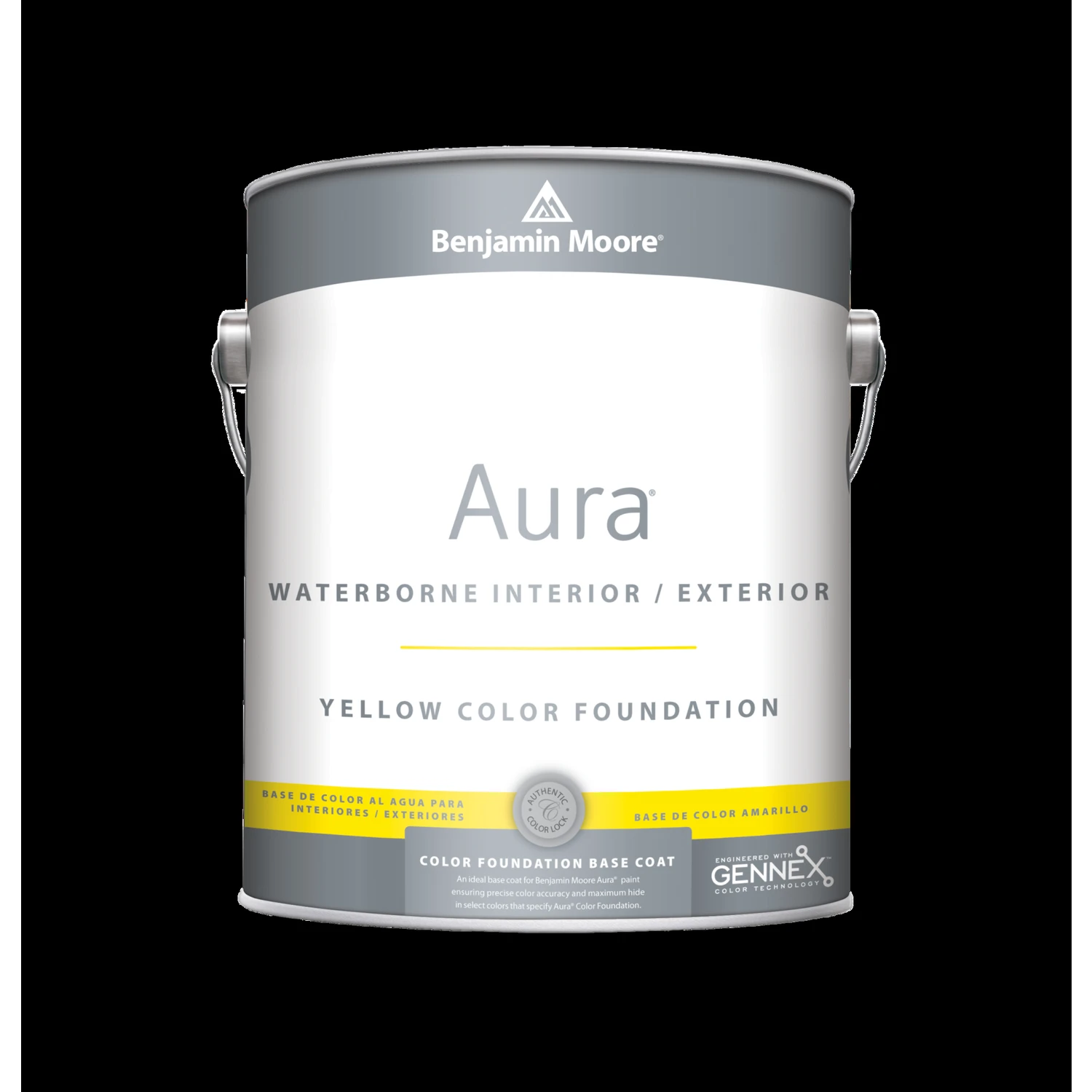 Aura Eggshell Yellow Tint Base Paint 1 Gallon For Interior And Exterior