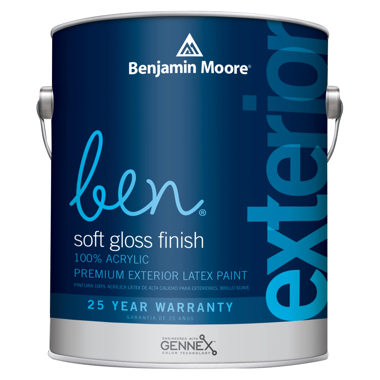 Ben Soft Gloss Base 1 Paint And Primer Exterior 1 Gallon
