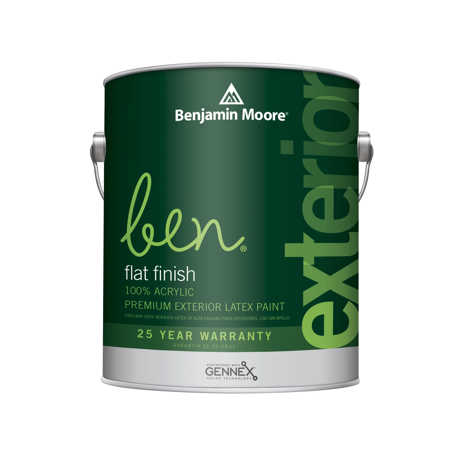 Ben Flat Tintable Base 3 Exterior Paint 1 Gallon