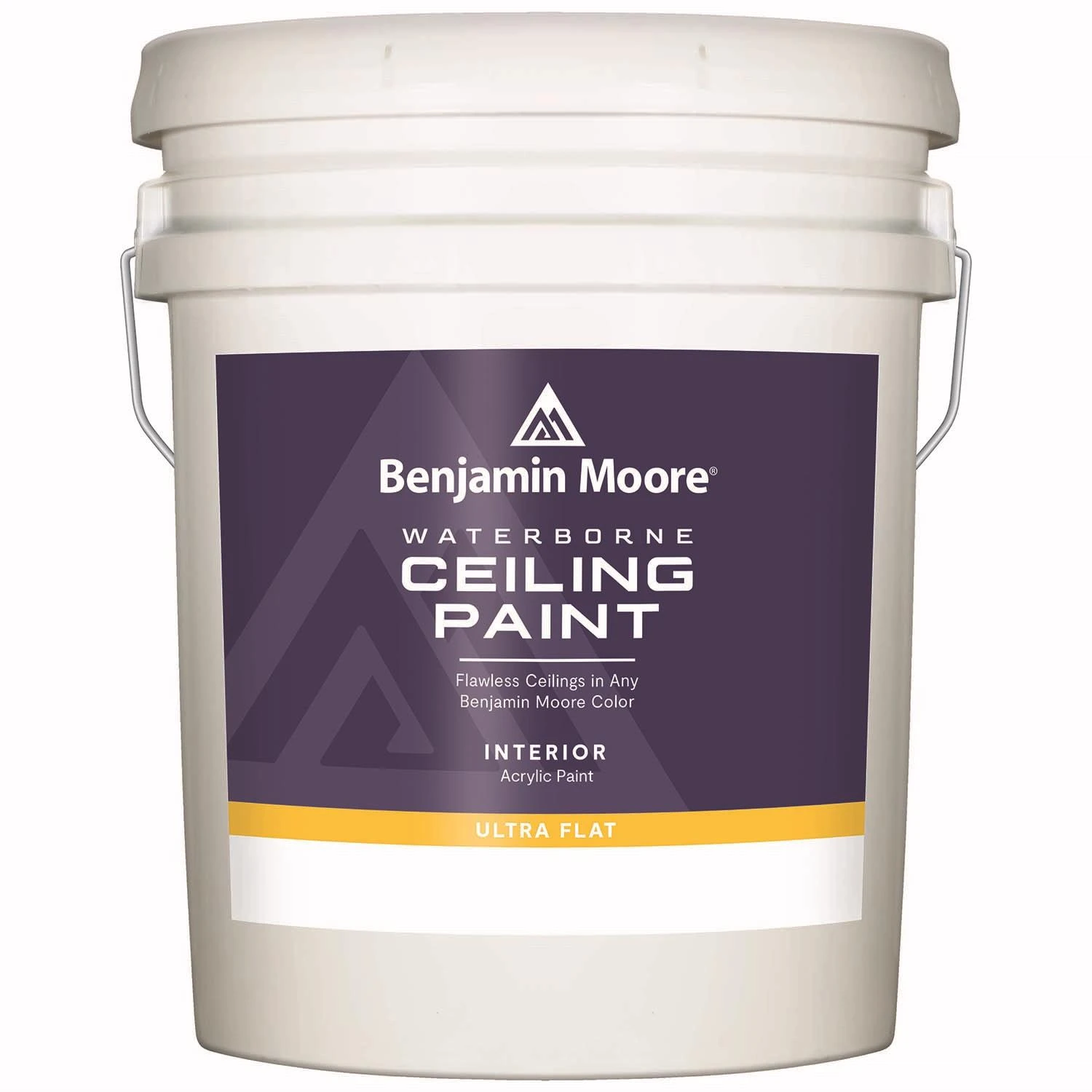 Waterborne Ceiling Paint Ultra Flat White Base 1 Interior 5 Gallon