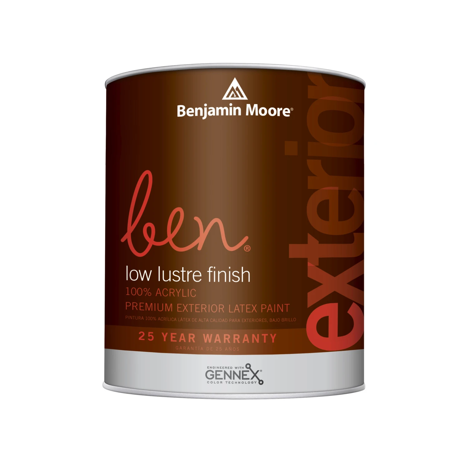 Ben Low Luster Tintable Base 2 Exterior Paint 1 Quart