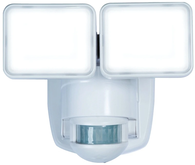 Hz-5846-wh Motion-sensing Hardwired Led Security Wall Light - 1250 Lumens