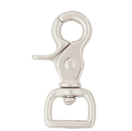 Barcoded Z5015 Square Scissor Snap, 3/4 Inch, 2-5/8 Inch Length