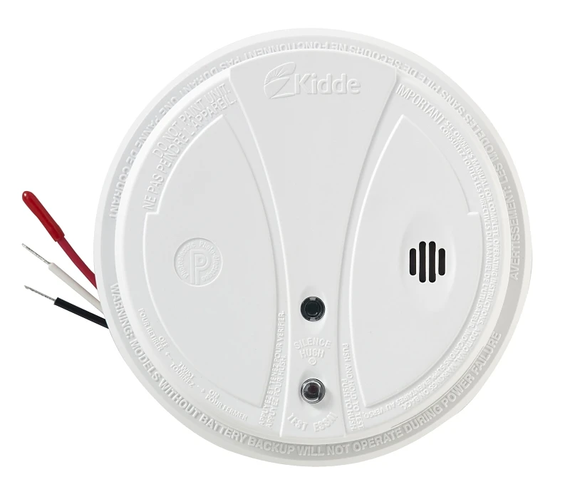 Hardwire Smoke Detector With 9v Battery Backup, Model 21006378