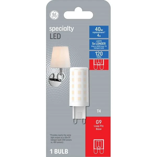 Specialty Led Bulb, T4 Pin Base, 4 Watt, 400 Lumens, Non-dimmable