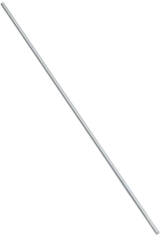 1/8 In. X 12 In. Zinc Plated Steel Key Stock For Secure Torque Transmission