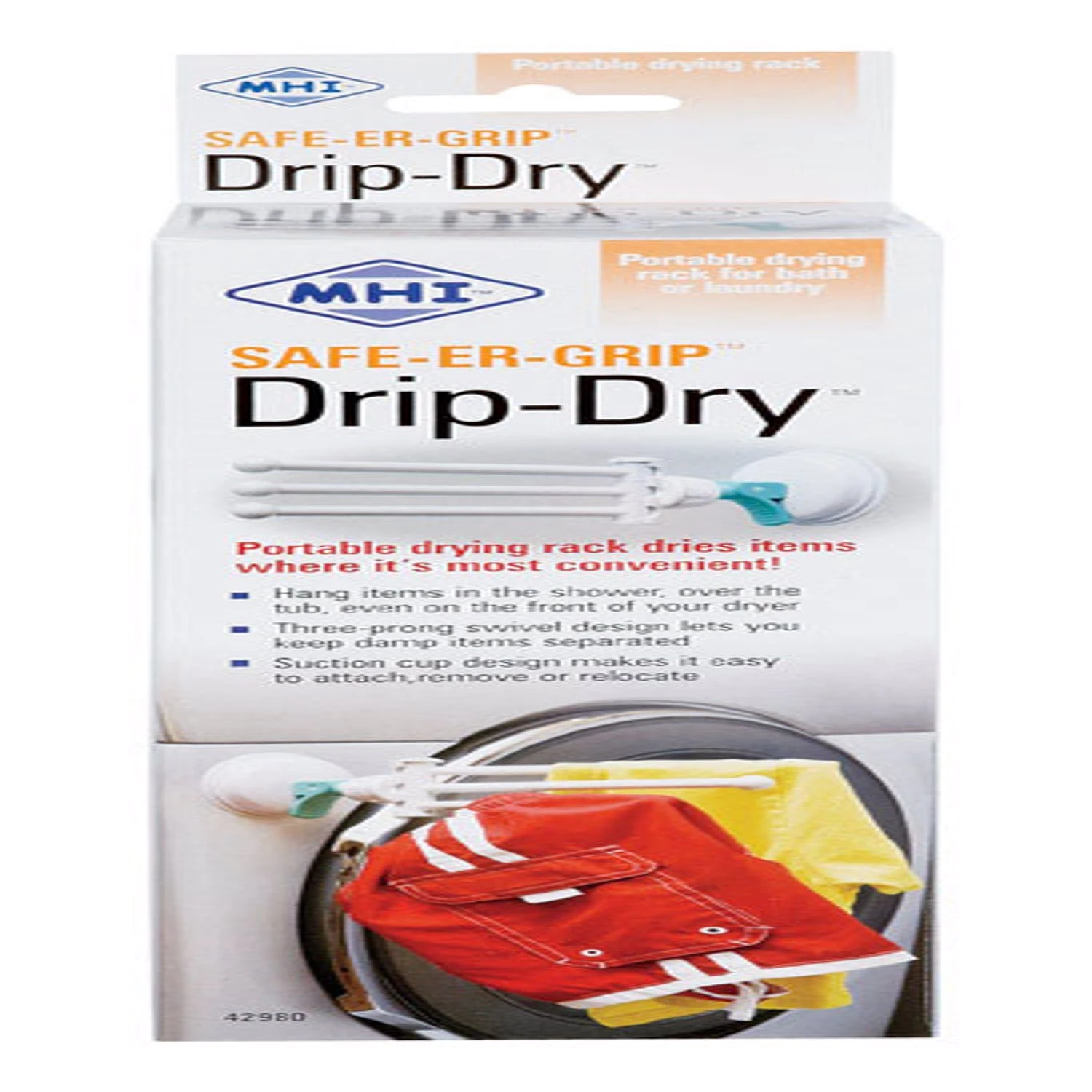 White Drip Drying Rack for Kitchen Use with Multiple Slots