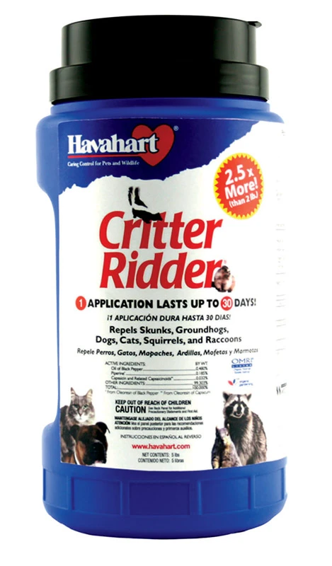 Critter Ridder 5 Lb. Granular Animal Repellent For Multiple Pests