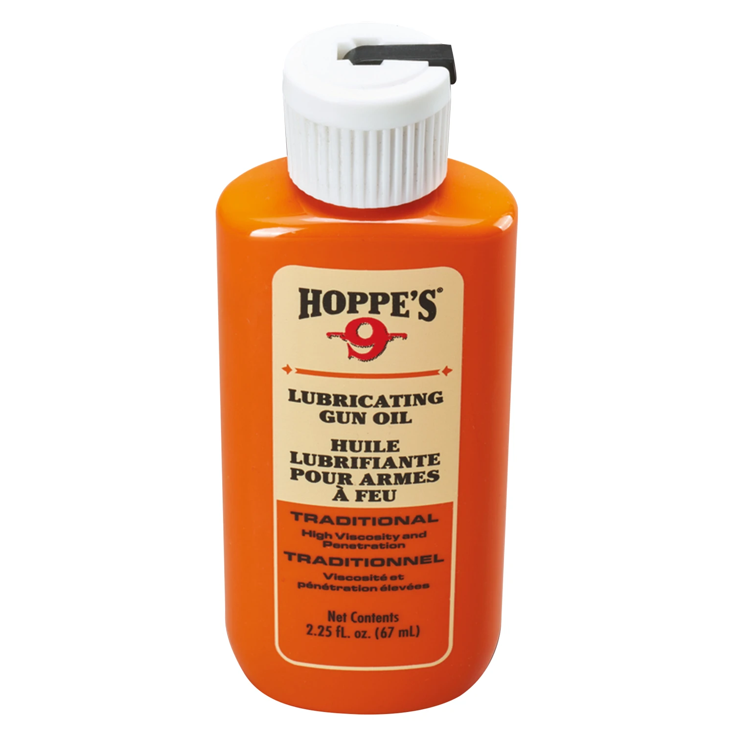 Firearm Lubricating Oil 2.25 Ounce Bottle for Gun Maintenance and Protection