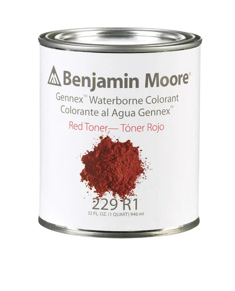 Colorant Systems Waterborne Red Toner 1 Quart Zero Voc