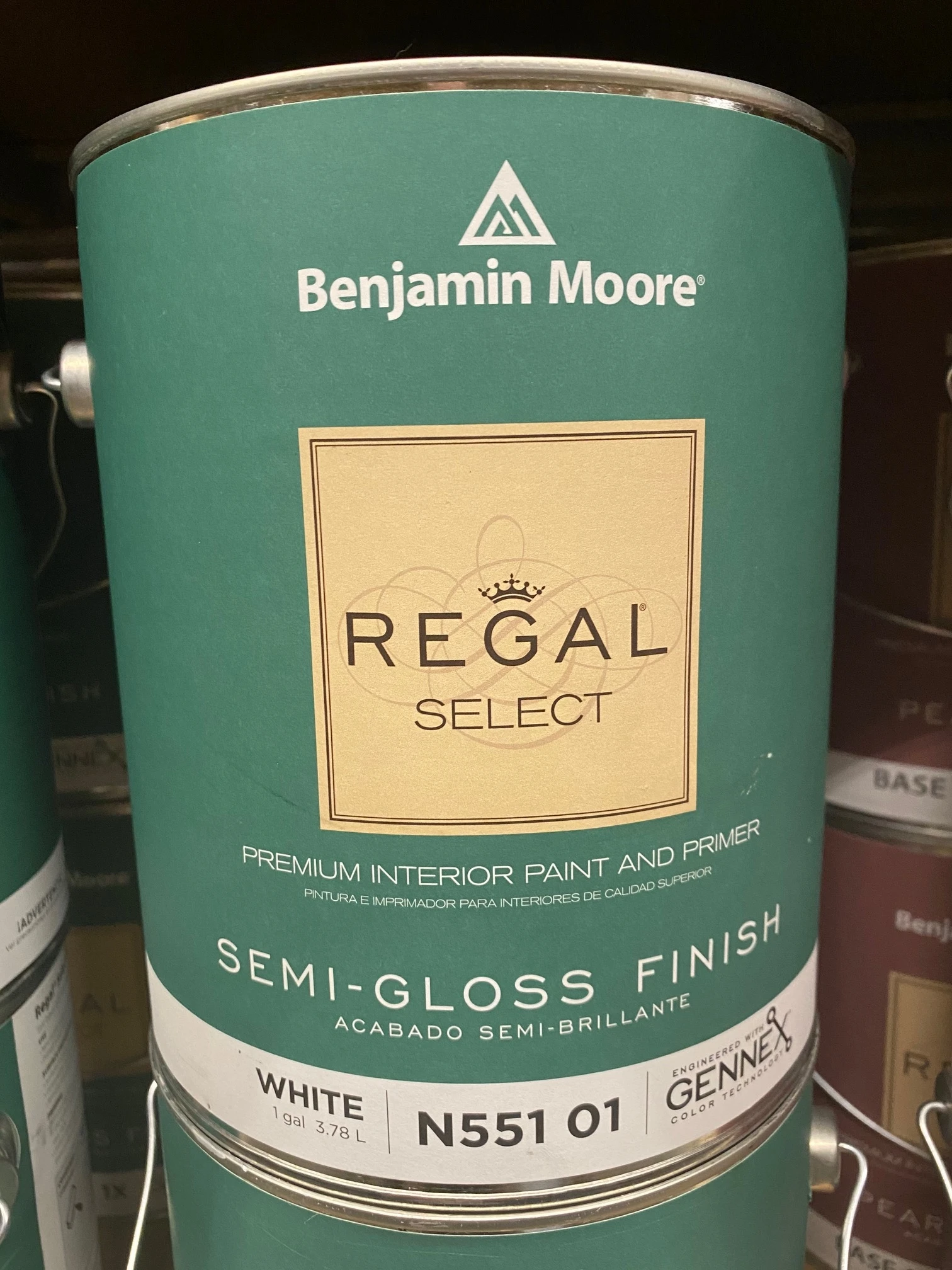 Regal Select Interior Paint- Semi-Gloss