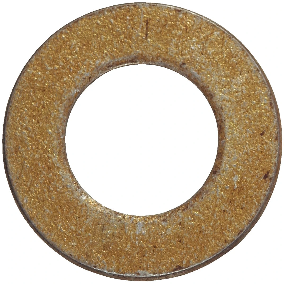 Hillman Yellow Dichromate Steel 5/16 in. SAE Flat Washer 100 pk
