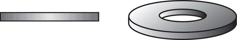 Hillman Zinc-Plated Steel 5/8 in. USS Flat Washer 25 pk Hillman Zinc-Plated Steel 5/8 in. USS Flat Washer 25 pk