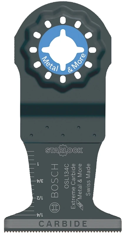 Starlock Carbide Plunge Cut Blade, 1 and 3 Quarter Inches