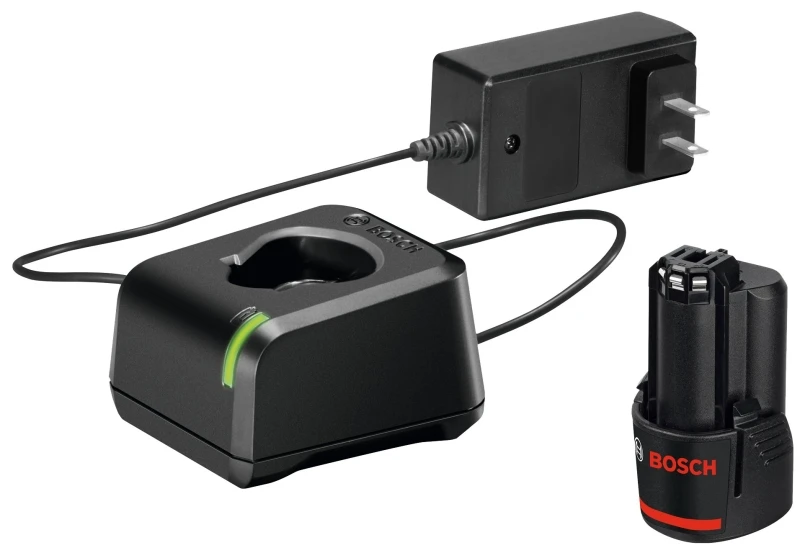 12-Volt Maximum Lithium-Ion Battery and Charger Starter Kit with Fast Charging Capability