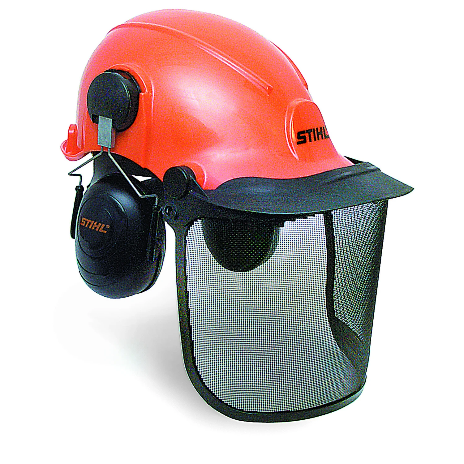 Forestry Helmet System With Hearing Protection And Full-face Screen