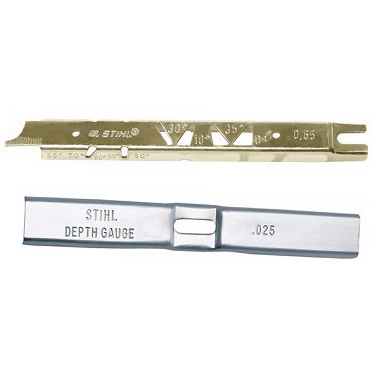 Depth Gauge Setting Tool For .026", .325", & 3/8" Chainsaw Chains