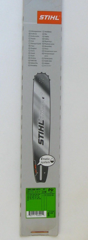 Rollomatic E Chainsaw Bar 18-inch Model 3005 000 4817