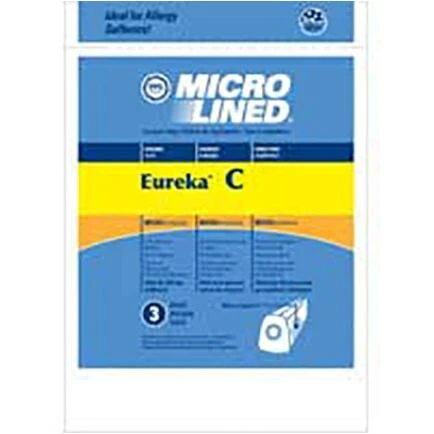 Er-1473 C Style Vacuum Cleaner Bags, 3-pk, Fits Multiple Models, Allergen Filter