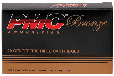 Bronze .308 Winchester 147 Grain Fmj-bt Rifle Ammo - 20 Rounds