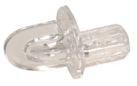 Clr. Shelf Pin Sq. 5mm 15