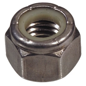 The Hillman Group 25-Count 5/8-in Stainless Steel Standard (SAE) Nylon Insert Lock Nuts