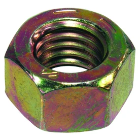 The Hillman Group 10-Count 1-1/4-in-7 Yellow Zinc Standard (SAE) Hex Nuts