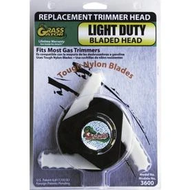 Light Duty Bladed Bump Feed Universal Shaft Replacement Trimmer Head Model 3600-6
