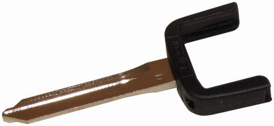 Ez Clone Chip Key Blade, Model Eb3-d-h84, Nickel-plated Brass