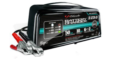 Se-5212a-ca 12v 50-amp Automatic Battery Charger And Engine Starter